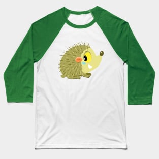 cute little prickly golden hedgehog Baseball T-Shirt